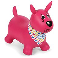 Ludi Skákací pes růžový - Dětské hopsadlo