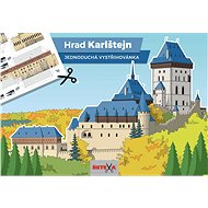 Hrad Karlštejn - jednoduchý - Papírový model