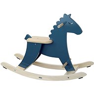 Vilac Dřevěný houpací kůň modrý - Houpadlo