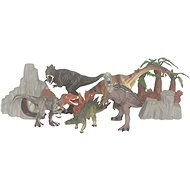 Set dinosaurů se stromy - Set figurek a příslušenství