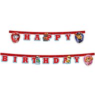 Girlanda narozeniny - happy birthday - tlapková patrola - 200 cm - Party doplňky
