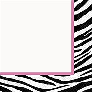 Ubrousky - zebra - 33 x 33 cm - 16ks - Papírové ubrousky
