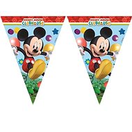 Girlanda myšák mickey mouse - vlajky - 230 cm - Party doplňky