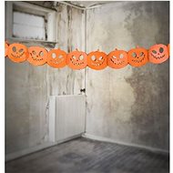 Girlanda dýně - pumpkin - halloween - 300 cm - Party doplňky