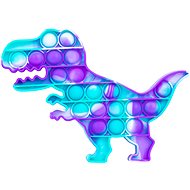 Pop it - Turquoise and Purple Dinosaur - Pop It
