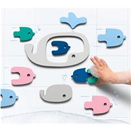 QUUTopia Velryba- Puzzle do vody 2D - Vodolepky
