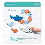 QUUTopia Žralok- Puzzle do vody 2D - Vodolepky