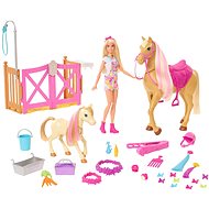 Barbie rozkošný koník s doplňky - Panenka