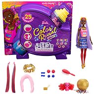Barbie Color Reveal vlasy herní set - fialové vlasy - Panenka