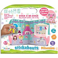 Fiesta Crafts - Zábavné přelepky - Princezny - Didaktická hračka