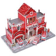Fiesta Crafts - 3D puzzle - Hasičská stanice - 3D puzzle
