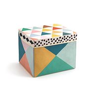 Pestrobarevná krabička na hračky - Úložný box