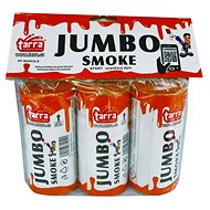 Dýmovnice - jumbo smoke -  oranžová - 3ks - trhací pojistka - Ohňostroj