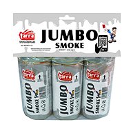 Dýmovnice - jumbo smoke -  bílá - 3ks - trhací pojistka - Ohňostroj