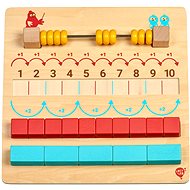 Lucy & Leo 251 Moje první matematická hra počítání - dřevěná herní sada  - Stolní hra