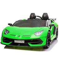 Elektrické autíčko Lamborghini Aventador 24V dvoumístné, zelené lakované - Dětské elektrické auto