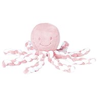 Nattou První hračka pro miminka chobotnička PIU PIU Lapidou light pink 0 m + - Plyšák