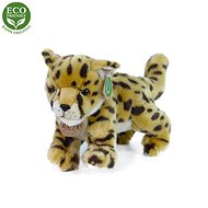 Plyšový Eco-friendly gepard mládě stojící s tvarovatelnými končetinami 22 cm - Plyšák