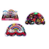 Korálky Teddies Korálky barevné - duha