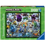 Ravensburger puzzle 171880 Challenge Puzzle: Minecraft 1000 dílků  - Puzzle