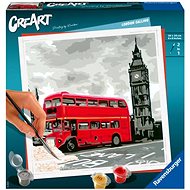 Ravensburger Kreativní a výtvarné hračky 201983 CreArt Londýn volá - Malování podle čísel