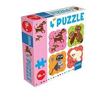 4 puzzle - jezevčík - Puzzle