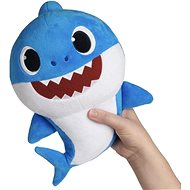 Alum Baby Shark plyšový na baterie se zvukem- modrý