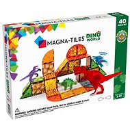Magnetická stavebnice Valtech MagnaTiles Dino World 40