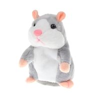 Interactive Talking Hamster Talkinghamster - grey