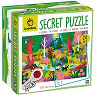 Ludattica - Secret Puzzle s lupou, Lesní zvířátka