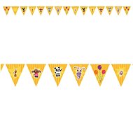 Girlanda vlajky králíček Bing  330 cm - Party doplňky