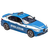 RE.EL Toys Alfa Romeo Giulia Quadrifoglio Policie RTR - RC auto