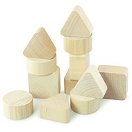 Dřevěná sada Geometrické figury - Didaktická hračka