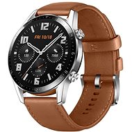 Chytré hodinky Huawei Watch GT 2 46 mm Brown Leather Strap - Chytré hodinky