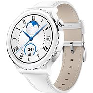 Huawei Watch GT 3 Pro 43 mm White Leather Strap - Chytré hodinky