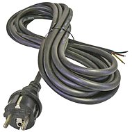 Napájecí kabel EMOS Flexo šňůra gumová 3× 1,5mm2, 5m, černá