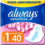 ALWAYS Sensitive Ultra Normal Plus 40 ks - Menstruační vložky