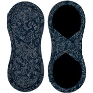 Bamboolik Fabric Slip Insert Bio-cotton - Satin (velcro) 1 pcs Dark Blue - Eco Menstrual Pads