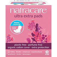 NATRACARE Ultra extra SUPER s křidélky 10 ks - Menstruační vložky