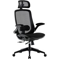 HAWAJ Chief Premium s opěrkou hlavy, černá - Kancelářská židle