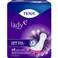 TENA Lady Maxi Night 6 ks - Inkontinenční vložky