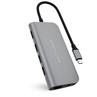 HyperDrive POWER 9-in-1 USB-C Hub pro iPad Pro, MacBook Pro/Air - Space Grey - Replikátor portů