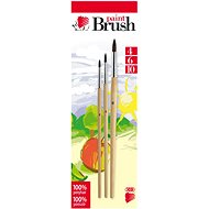 ICO size 4, 6, 10, natural - set of 3 - Brush