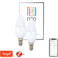 Immax Neo E14 5W teplá bílá, stmívatelná, 2ks, Zigbee 3.0 - LED žárovka