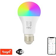 Immax NEO LITE Smart žárovka LED E27 9W RGB+CCT barevná a bílá, stmívatelná, WiFi - LED žárovka
