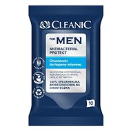 CLEANIC Antibacterial Protect For Men 10 ks