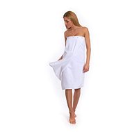 Interkontakt Dámský saunový kilt White - Kilt do sauny