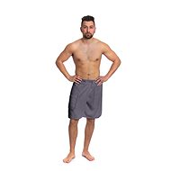 Interkontakt Pánský saunový kilt Dark Grey  - Kilt do sauny