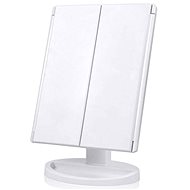 Kosmetické zrcátko IQ-TECH iMirror 3D Magnify, bílé - Kosmetické zrcátko