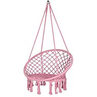 IWHOME Křeslo závěsné AMBROSIA, starorůžová IWH-10190004 - Závěsné křeslo